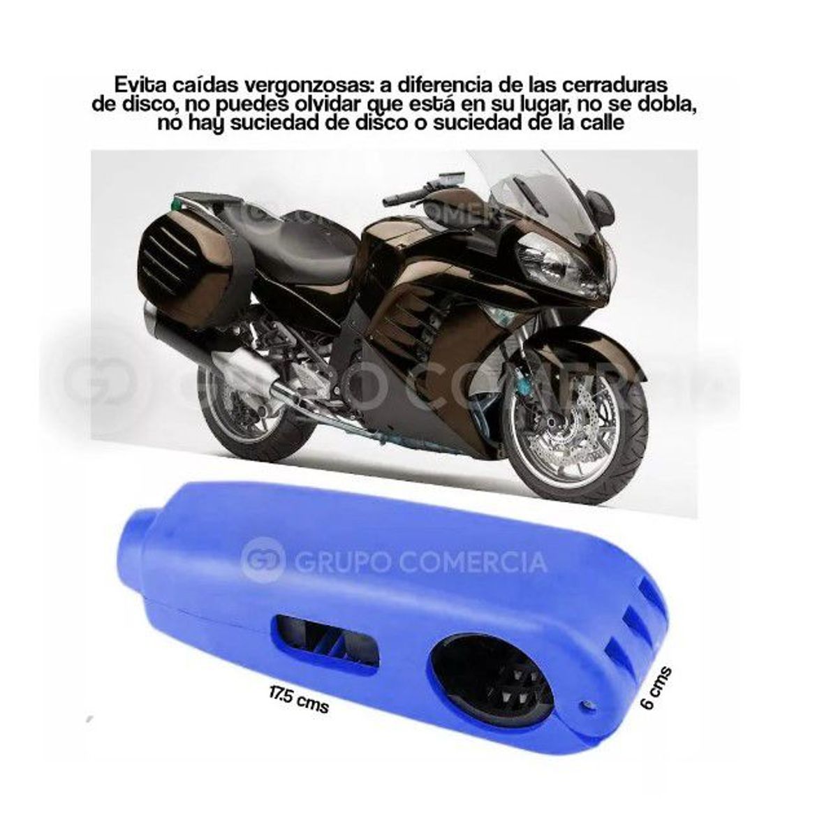 AFM - Candado Moto Manilar Seguridad