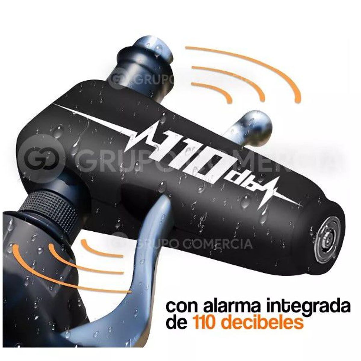 AFM - Candado Moto Manilar Seguridad