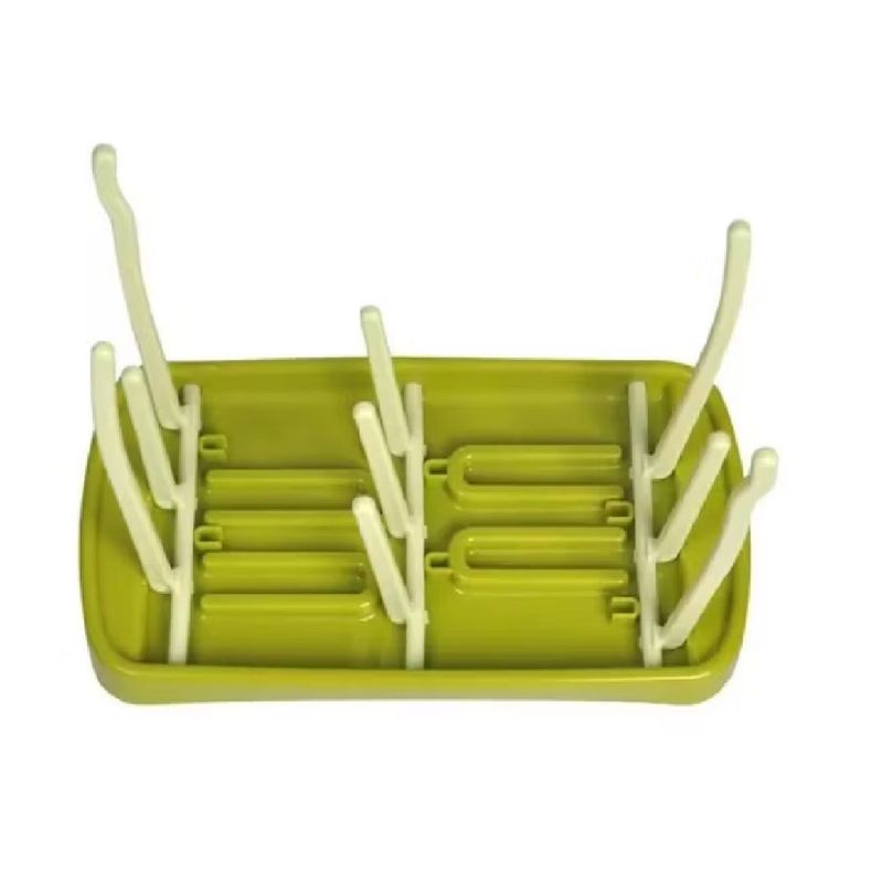 MUNDO BEBE - Escurridor Teteros Para Secar Biberones Para Bebés Verde