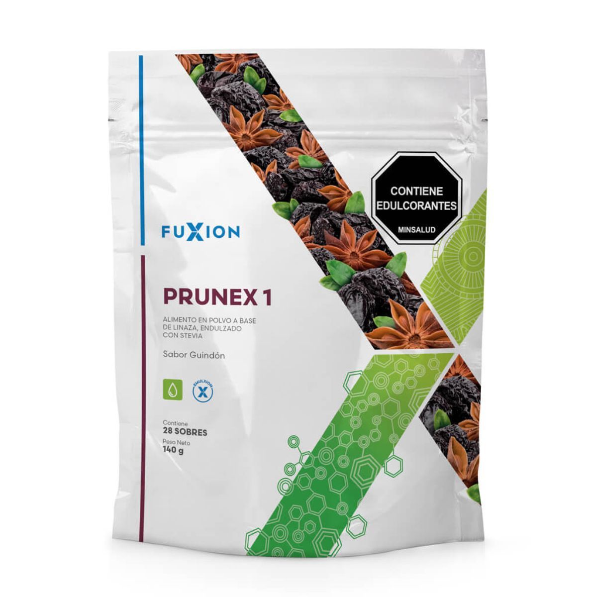 FUXION - Prunex1 Detox Caja x28 sticks - Fuxion