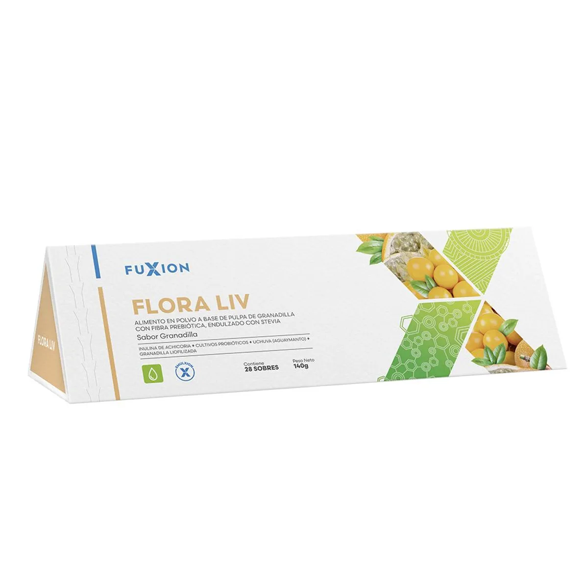 FUXION - Floraliv Probioticos para Flora Intestinal caja 28 sobres Fuxion