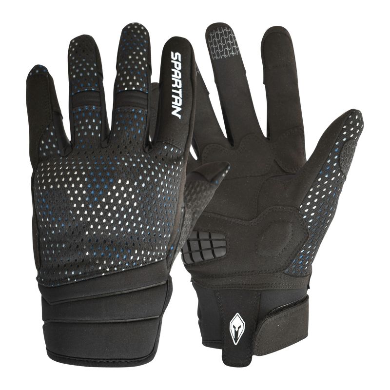 SPARTAN - GUANTES MOTO SPARTAN TREVISO NEGRO BLANCO TALLA M