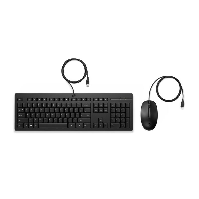 HP - Combo teclado y mouse Alambrico Hp 225