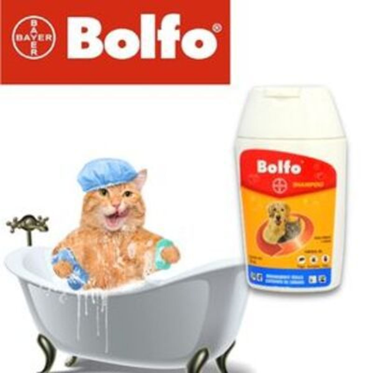 BAYER - SHAMPOO BOLFO X 100 ML PARA GATOS Y PERROS