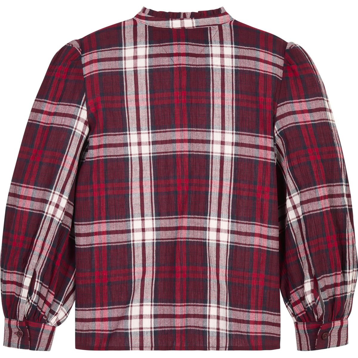 TOMMY HILFIGER - Camisa De Cuadros Para Niñas Tommy Hilfiger