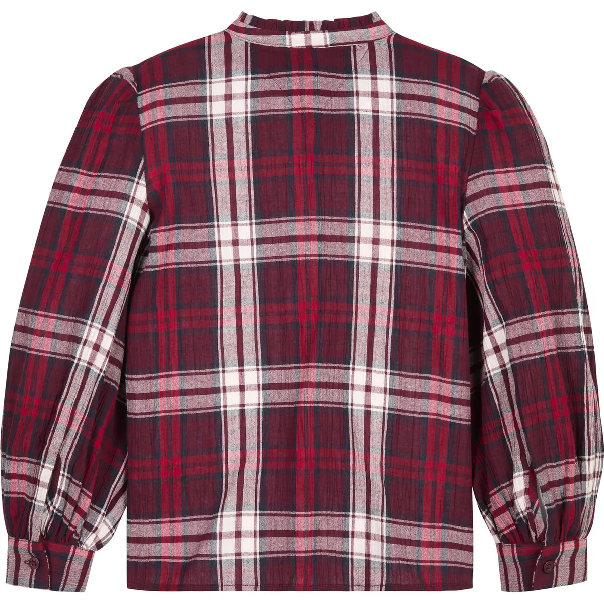 TOMMY HILFIGER - Camisa De Cuadros Para Niñas Tommy Hilfiger