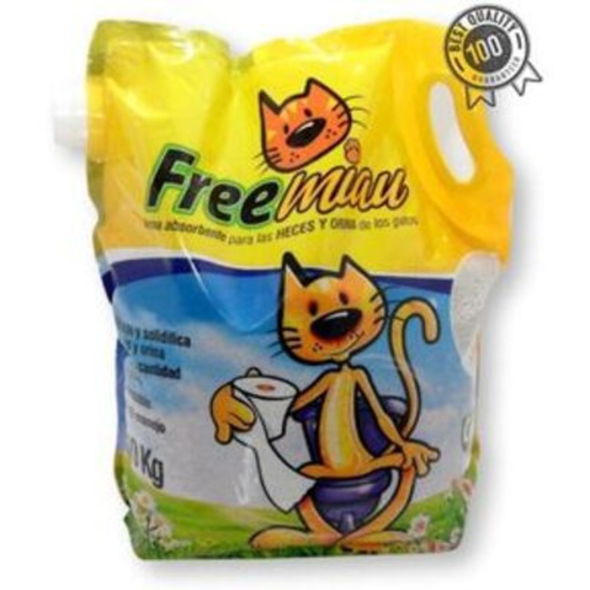CAT CHOW - ARENA PARA GATOS FREEMIAU X 10 KLS