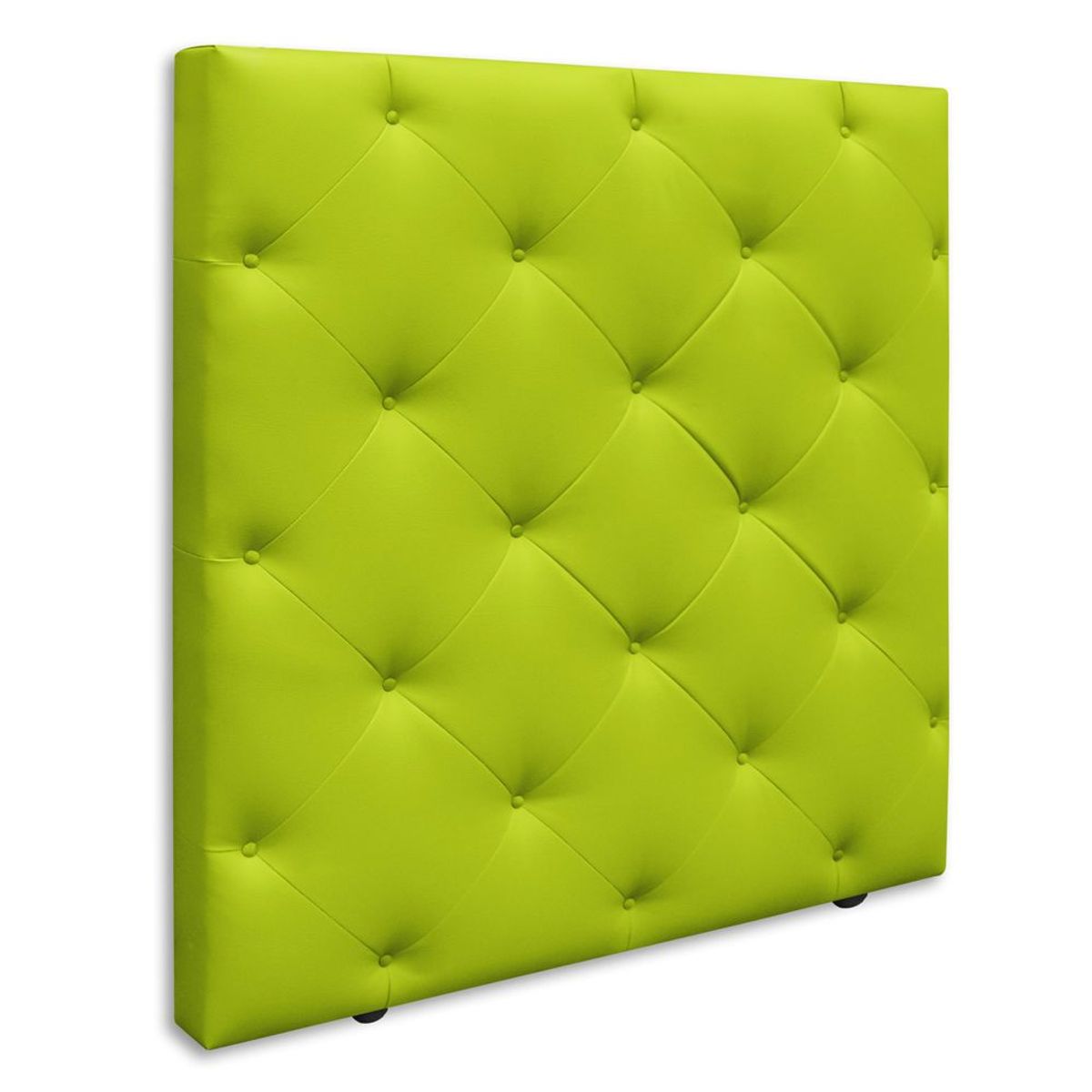 MAGIC CLASS - CABECERO DIAMOND PARA PISO100X120 ECOCUERO VERDE