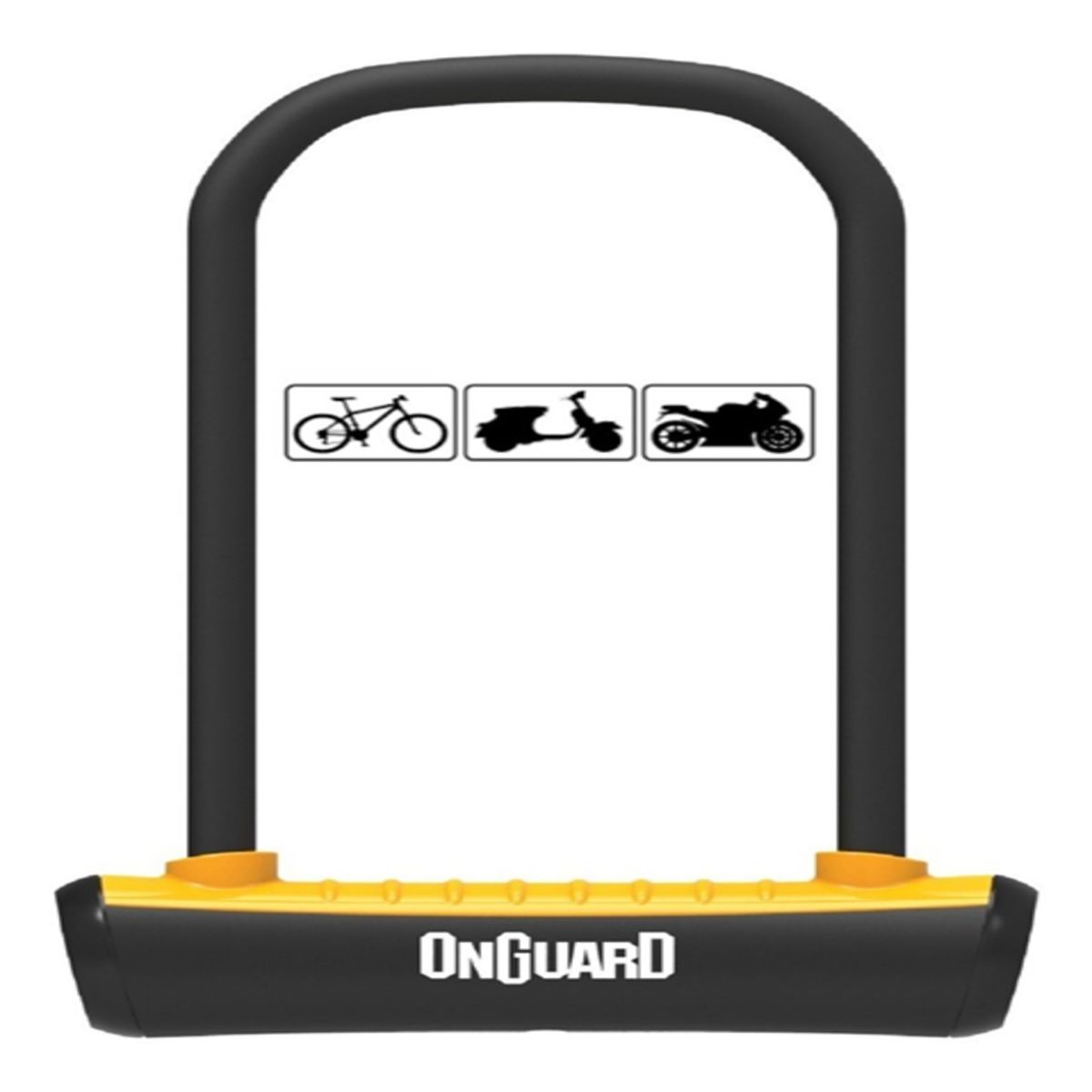 ONGUARD - Candado Seguridad en U para bicicleta Onguard Neon 8153-NRJ