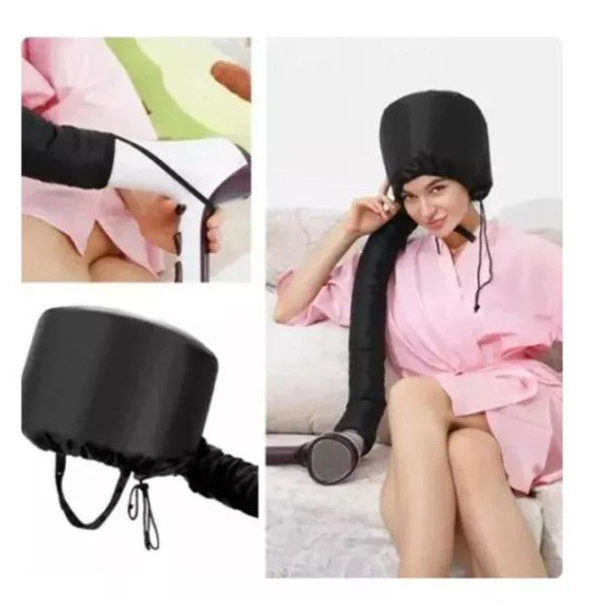 AFM - Gorro Térmico Cabello Secado Accesorio Para Secador