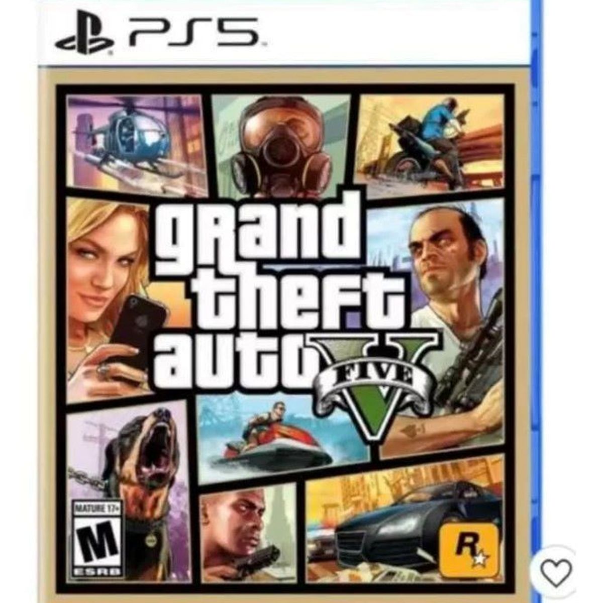 PLAYSTATION - GTA 5 Play 5 Fisico Ps5