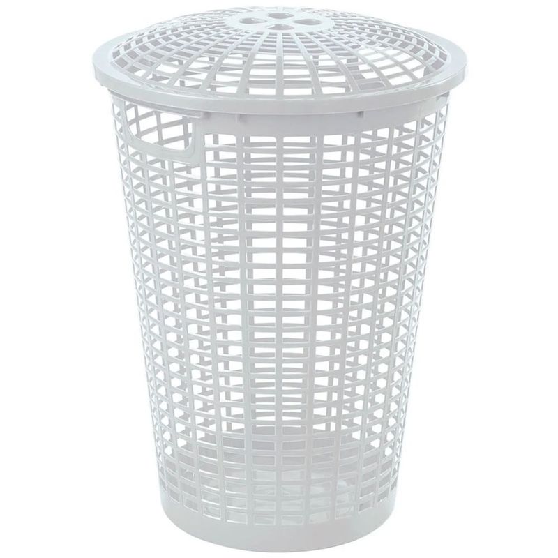 RIMAX - Cesta redonda Blanca Rimax