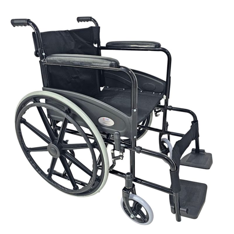 VALCRI - SILLA DE RUEDAS ESTANDAR RIN ESTRELLA EN  LONA LOWE