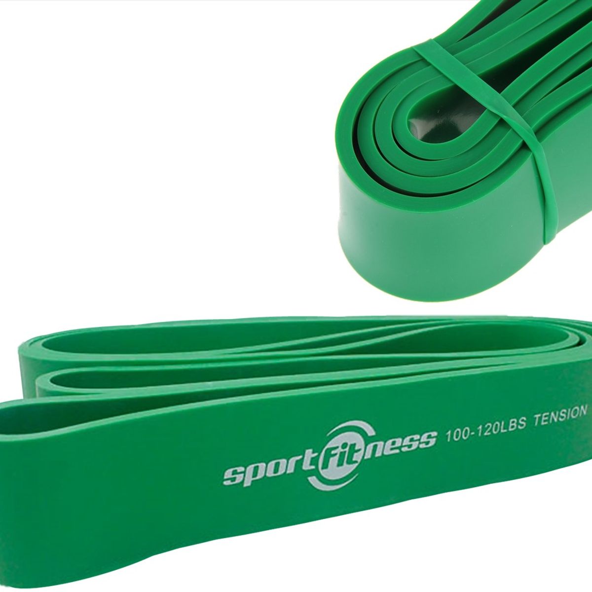 SPORTFITNESS - Banda De Poder Elástica Sportfitness Verde Tonificacion Gym