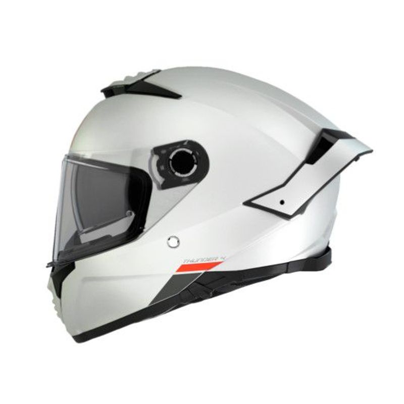 MT HELMETS - CASCO THUNDER 4 SV A0 BLANCO PERLA BRILLO TALLA XL