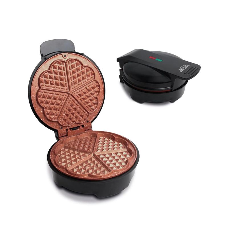 HOME ELEMENTS - Waflera Electrica Home Elements Antiadherente Cobre