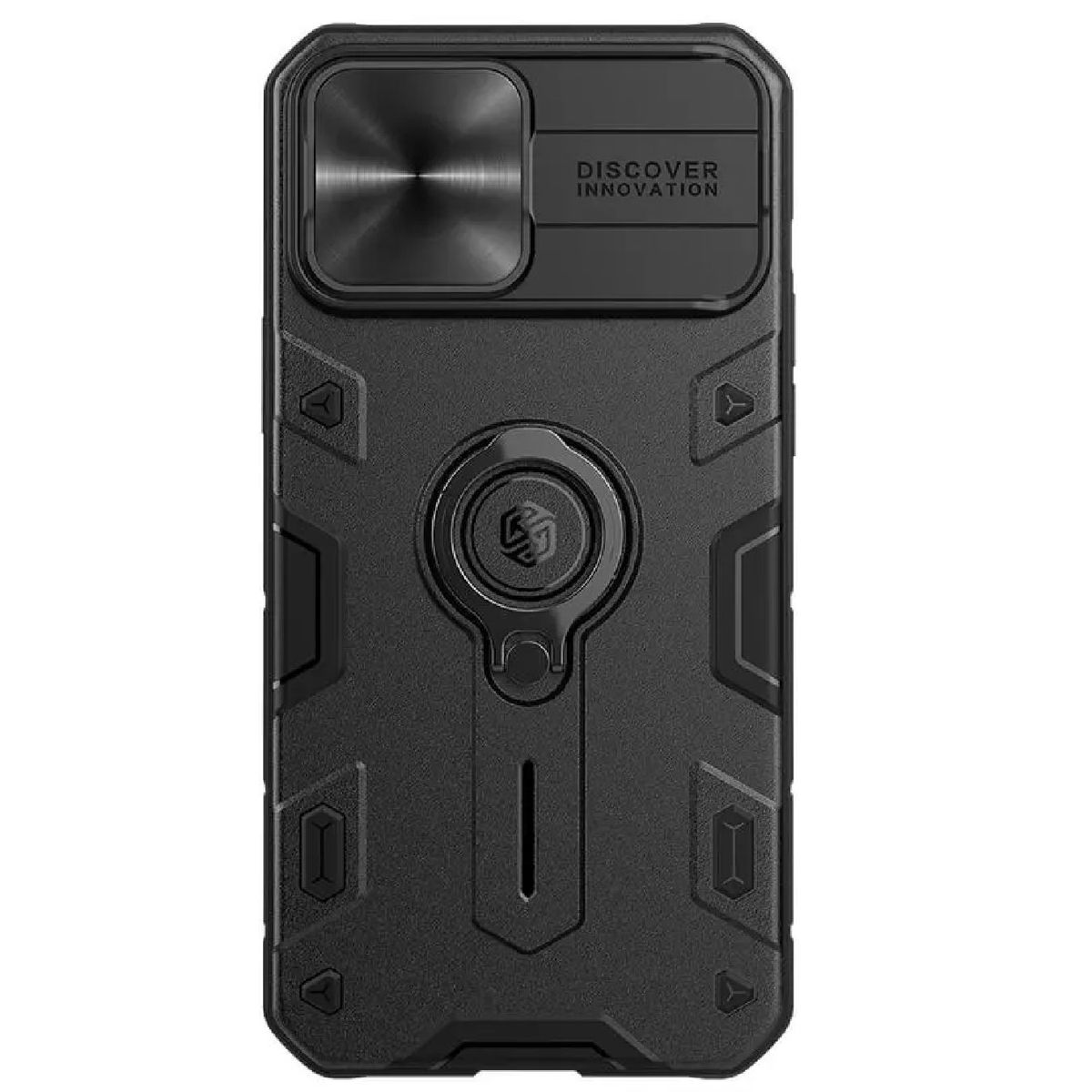 NILLKIN - Estuche Compatible con iPhone 13 Pro Max Nillkin CamShield Armor Negro