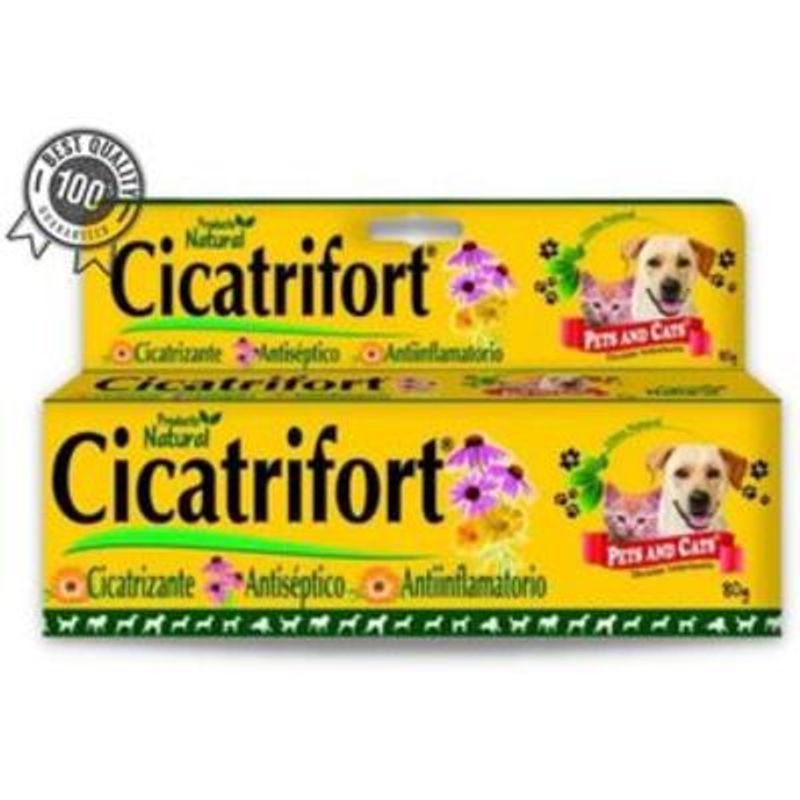 NATURAL FRESHLY - CICATRIFORT CREMA  MASCOTAS X 80 gr