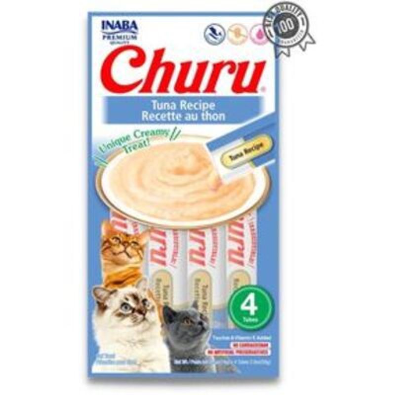 CAT CHOW - Churu Churu tuna recipe 56 gr x 4 unidades