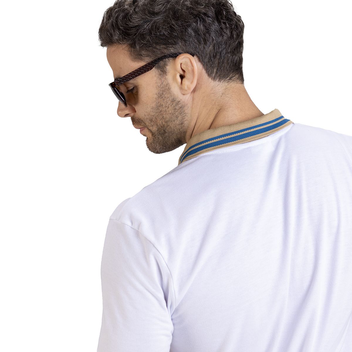 MARKETING PERSONAL - Polo Hombre Blanco Mp 4683