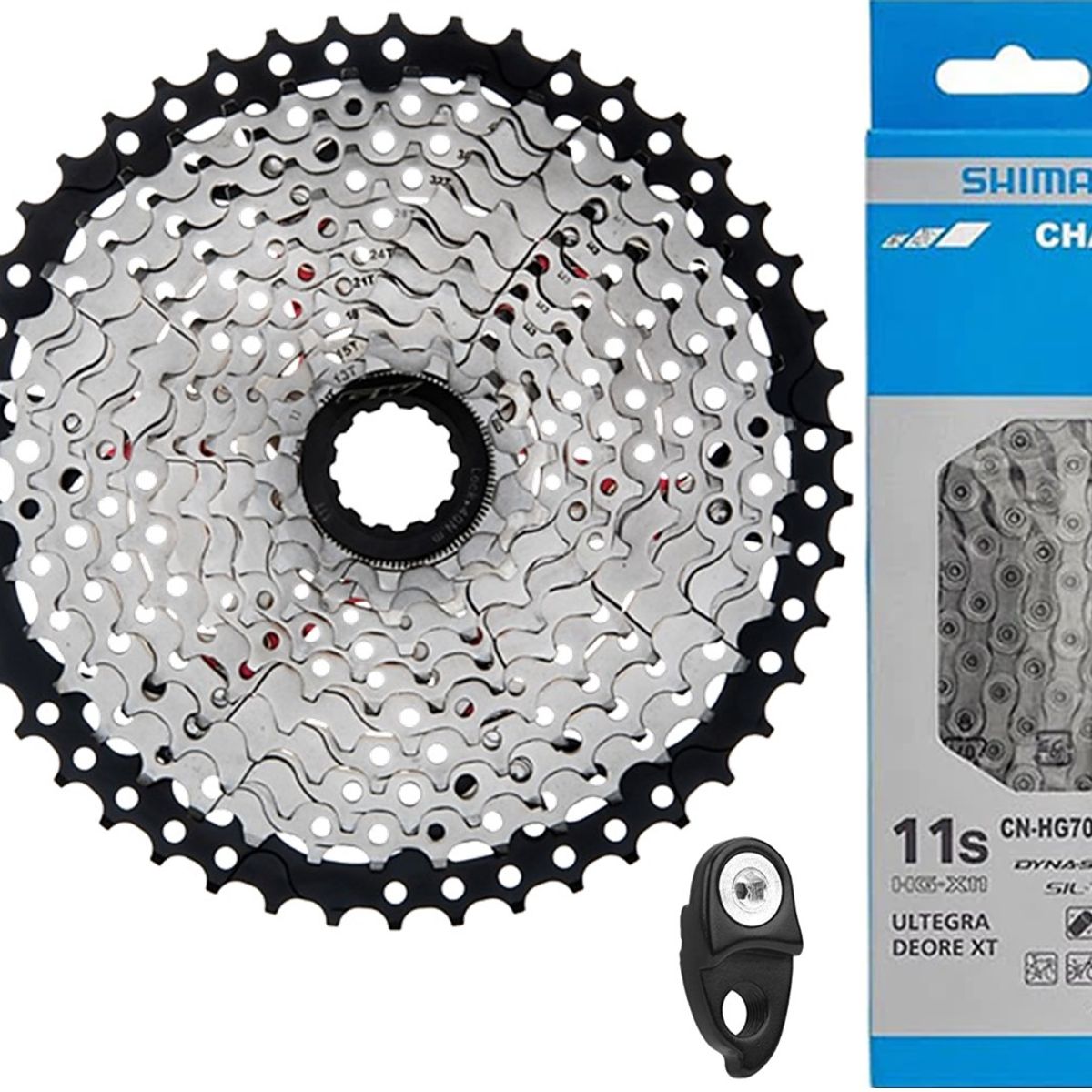 SHIMANO - Pacha Cassette Gw  Cadenilla Shimano Hg701 11v 11-46 Mtb