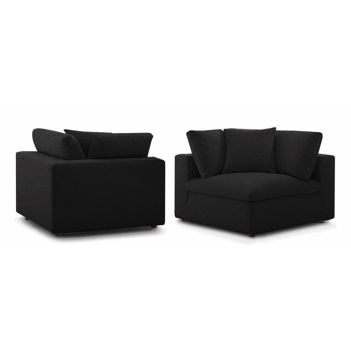 GENERICO - SALA MODERNA VERZZA ECOCUERO NEGRO