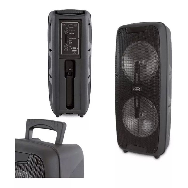 KALLEY - Parlante Kalley K-BSK15w Negro potencia y calidad