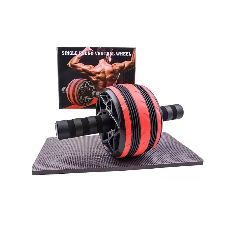 GENERICO - Rueda Ejercicio Abdominal Entrenamiento Deportivo + Tapete