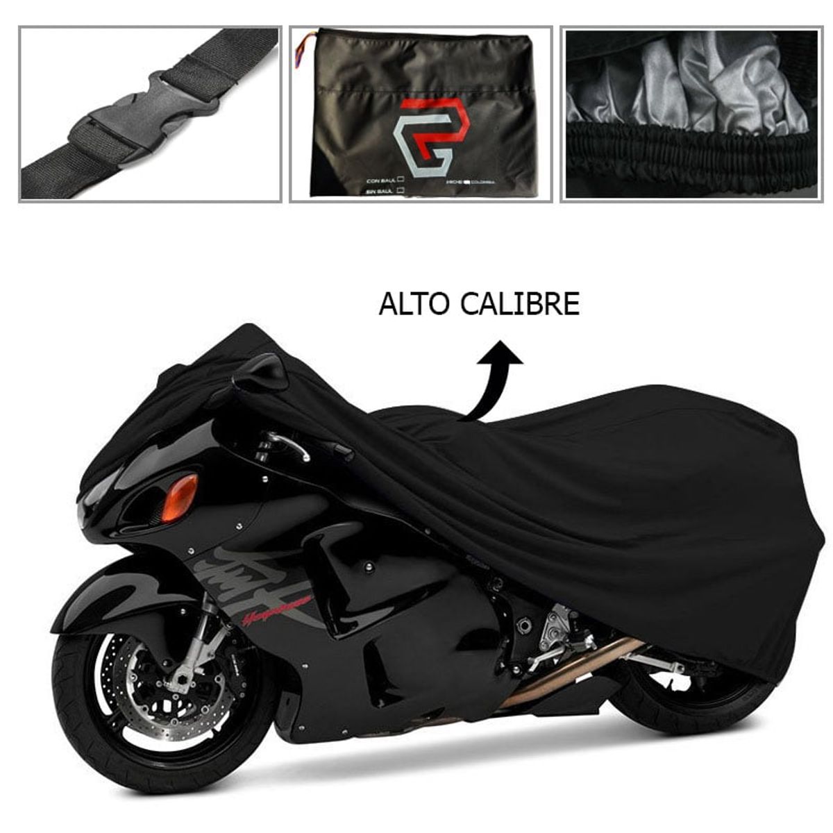 GENERICO - Pijama Carpa Moto Rino Alto Calibre