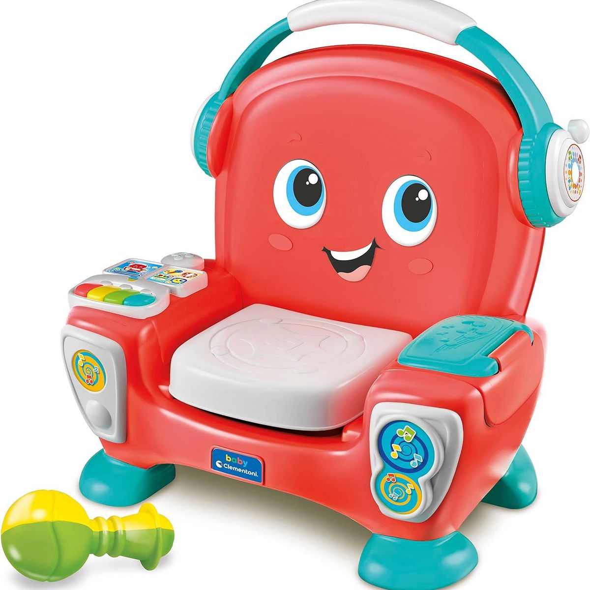 CLEMENTONI - Silla Interactiva Para Bebe Música Y Sonidos Aprendizaje