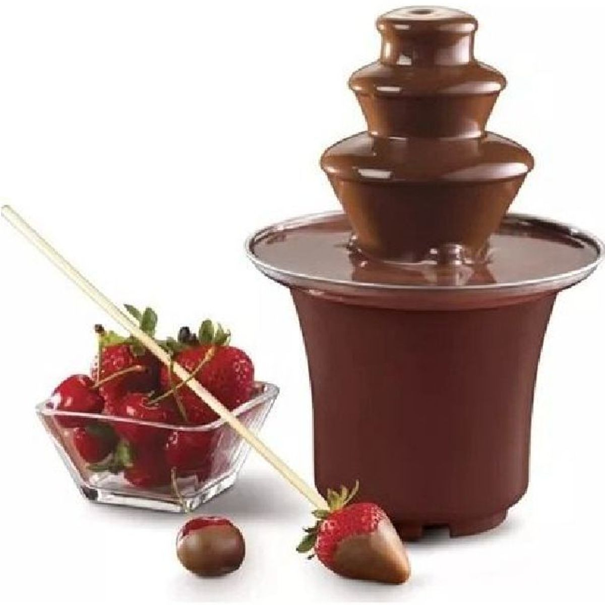 SKY - Mini máquina eléctrica Fondi chocolate 110 V
