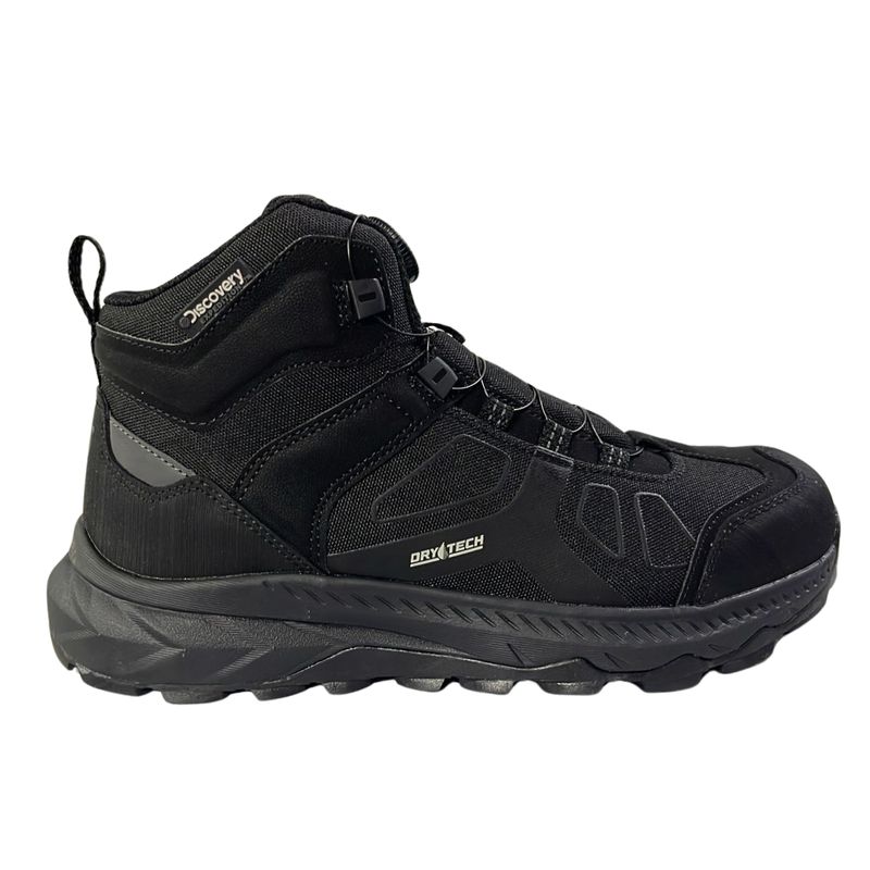 DISCOVERY - Bota Discovery Expedition Black Burn Impermeable