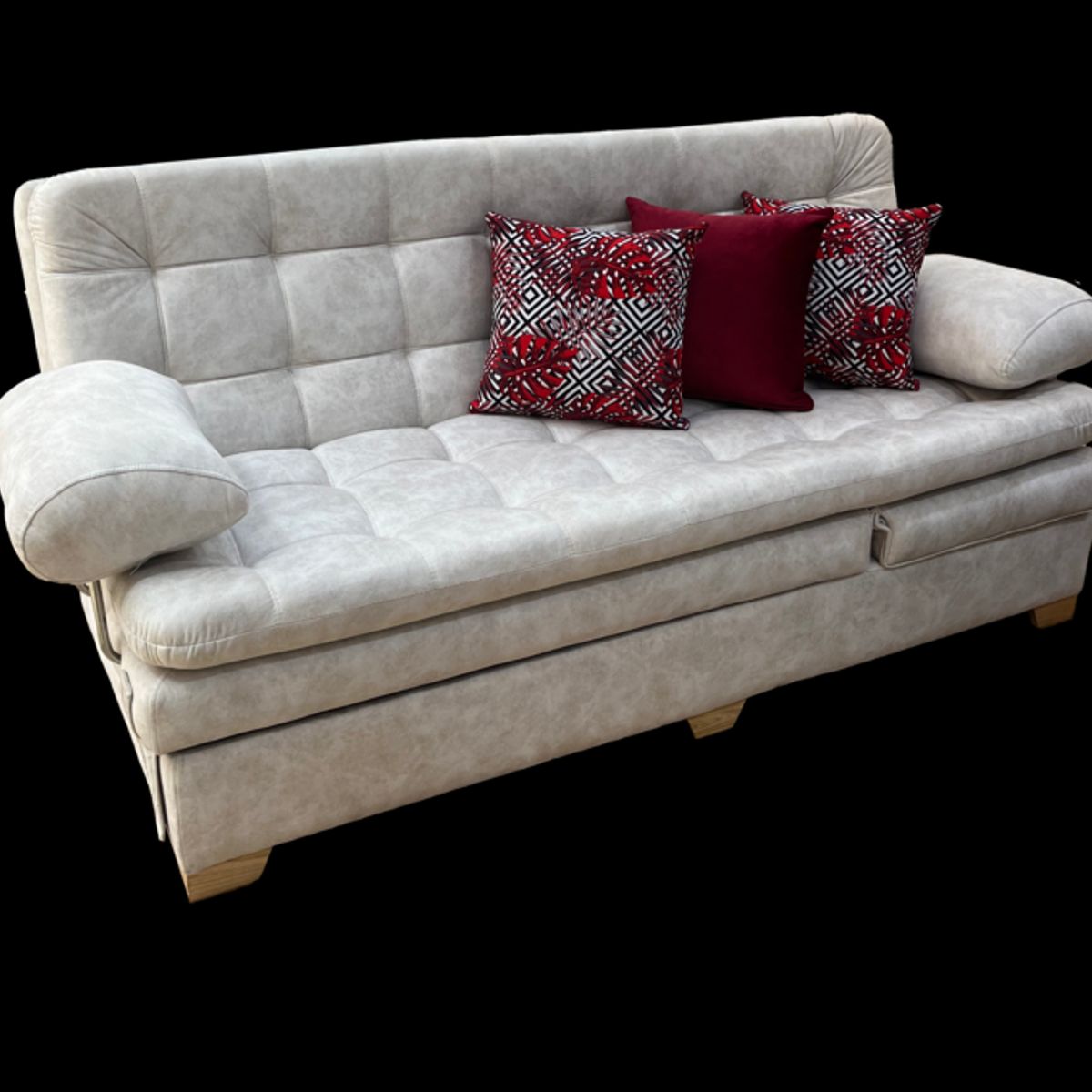 SONATY - Sofá Cama Multifuncional Con Baúl