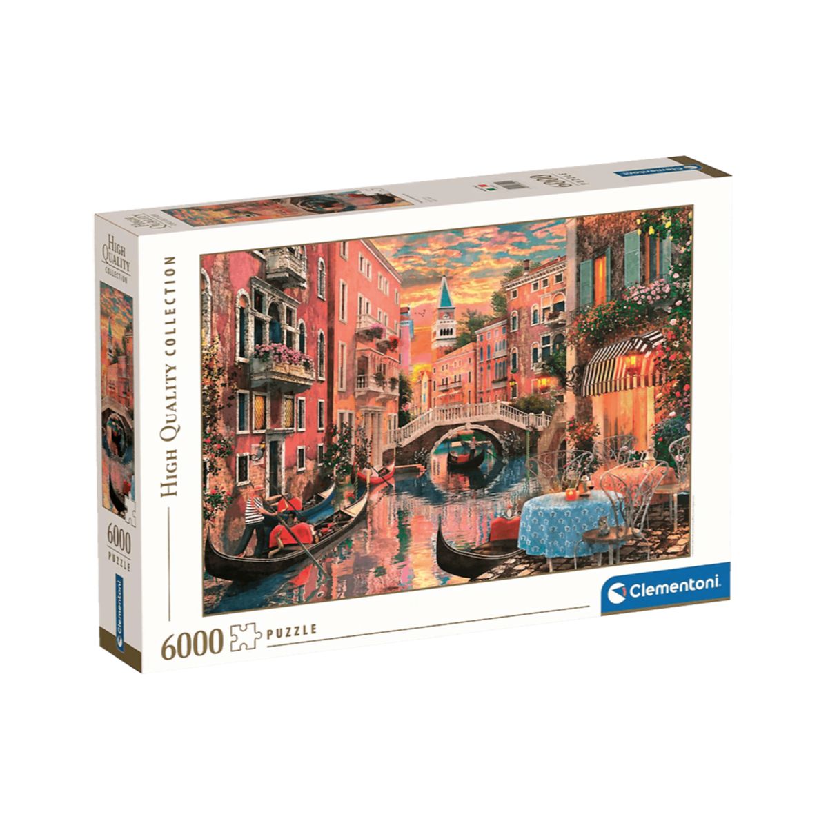 CLEMENTONI - Rompecabezas Adulto 6000 Piezas Canal De Venecia Clementoni