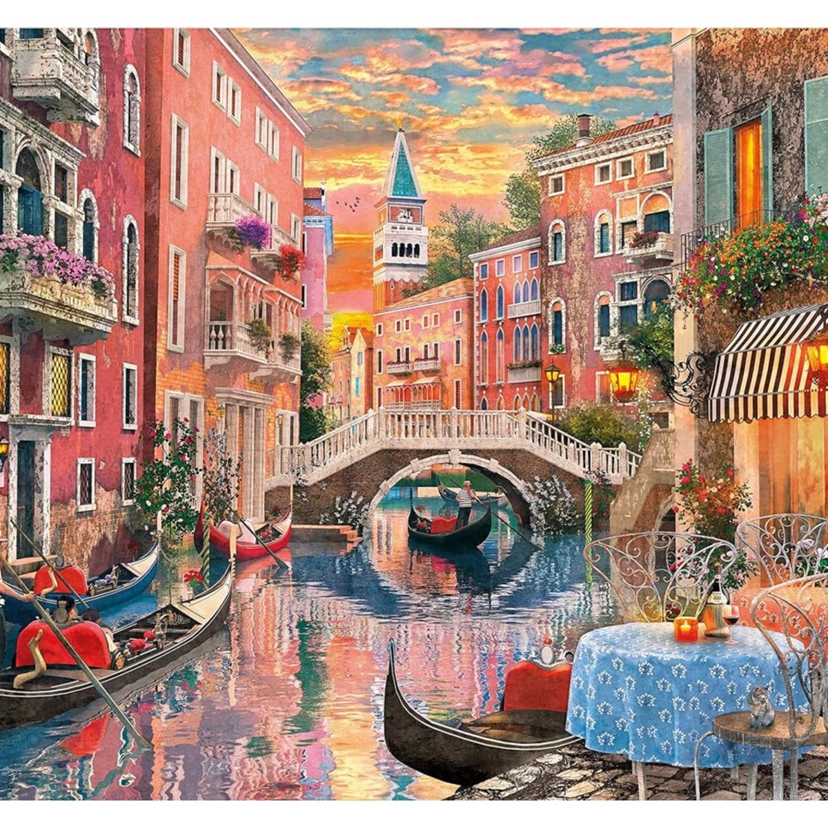 CLEMENTONI - Rompecabezas Adulto 6000 Piezas Canal De Venecia Clementoni