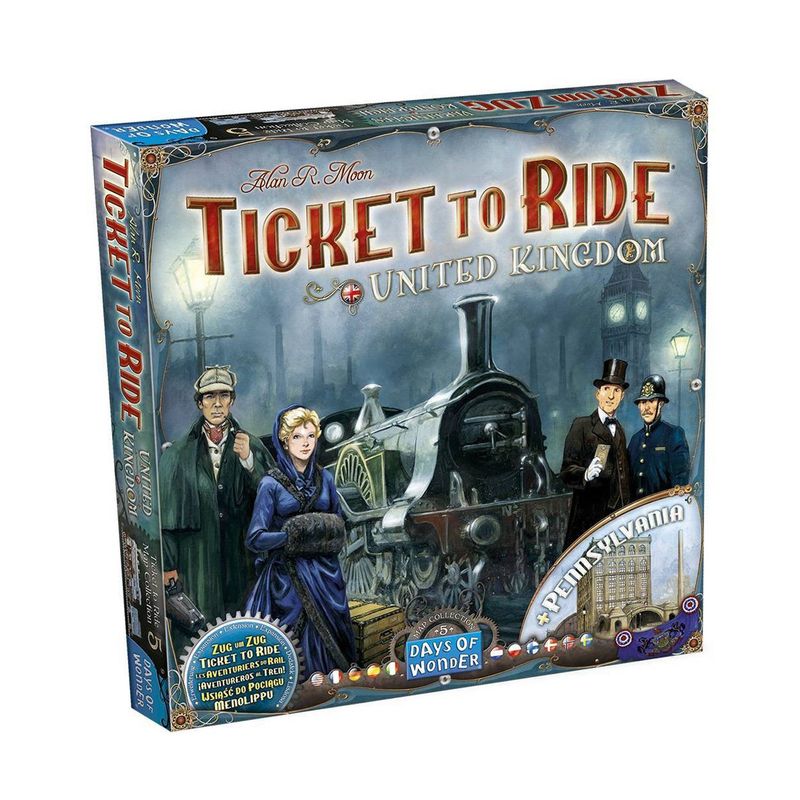ASMODEE - Aventureros Al Tren Reino Unido + Pennsylvania