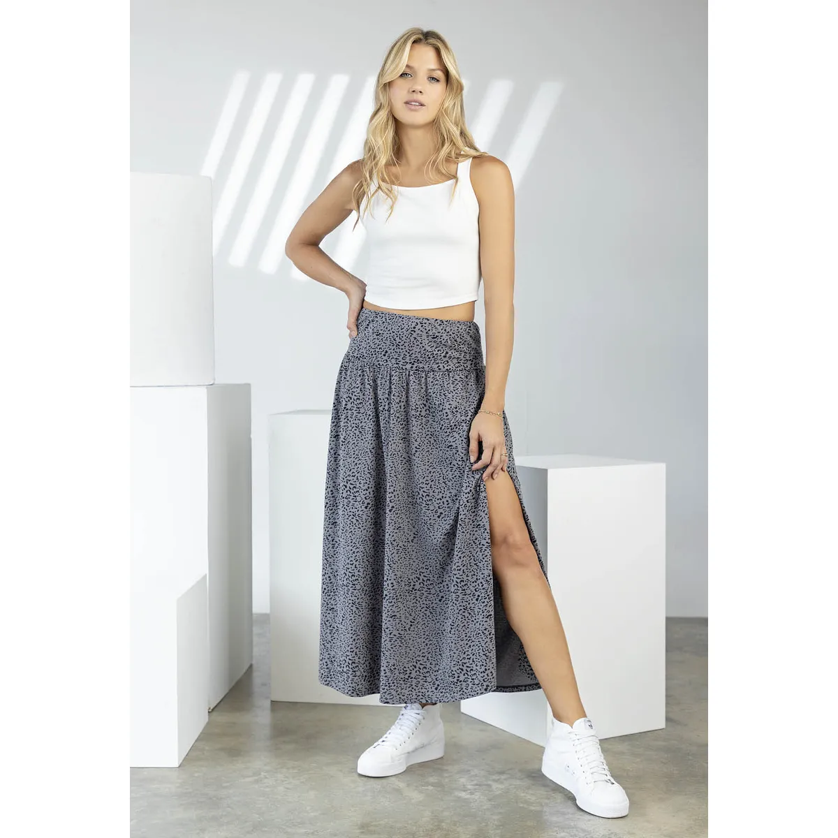 RUTTA - Falda Larga Mujer Multicolor Rutta 6054