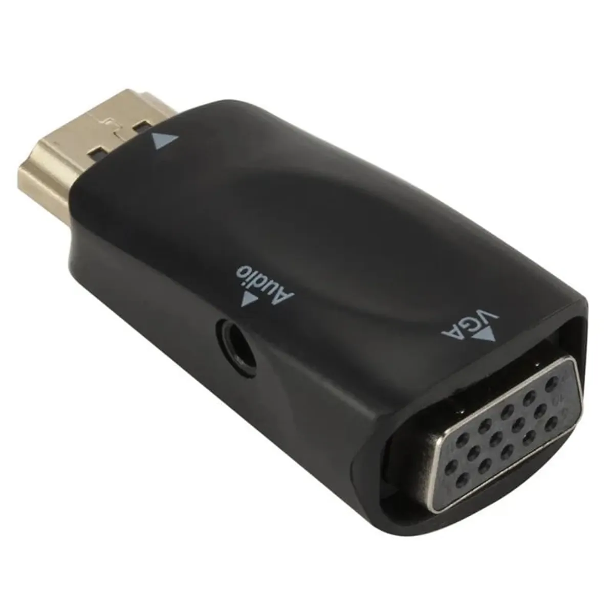 GENERICO - Adaptador HDMI a VGA - Conversor Compacto 5 cm 