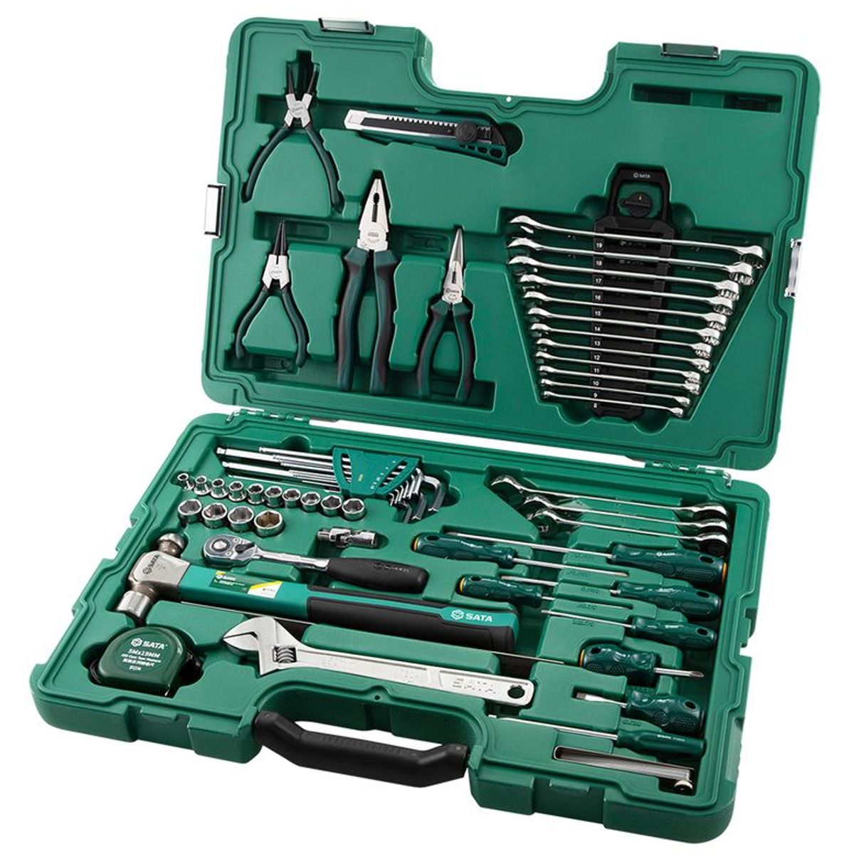SATA - Juego De Herramientas Para Mecánico De 58pzs Marca Sata