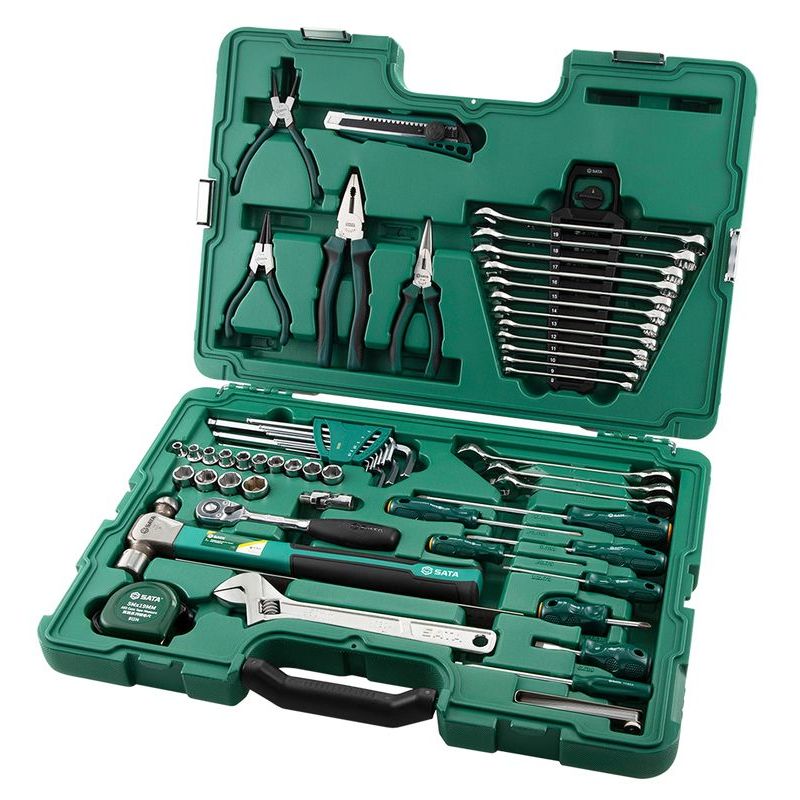 SATA - JGO DE HERRAMIENTAS PARA MECANICO 58PZS