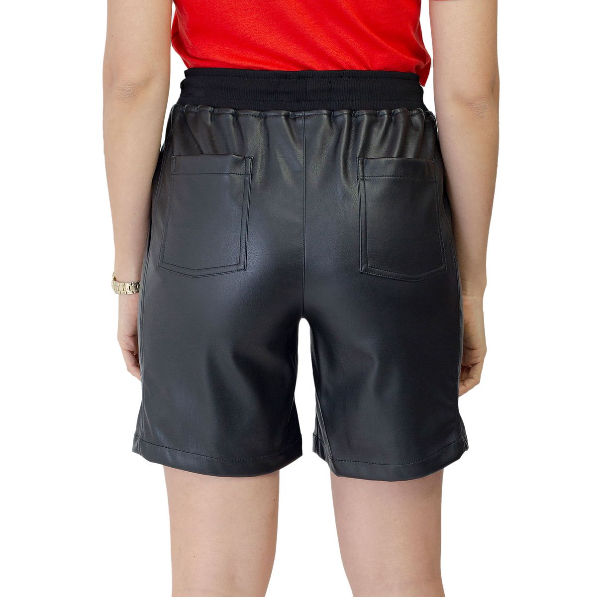 DKNY - Short Dkny para Mujer Negro