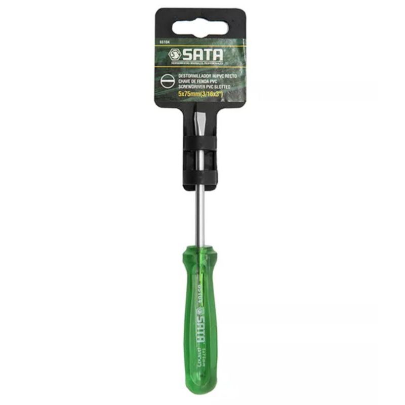 SATA - DESTORNILLADOR ESTRELLA 1/4"X4"(2X100MM) MANGO PVC