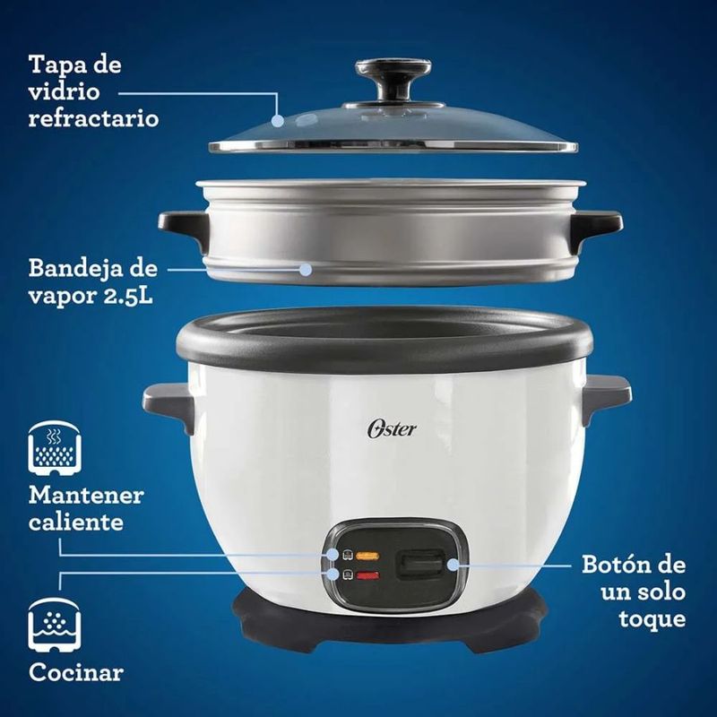 OSTER - ARROCERA BLANCA R E F . C K S T R C 5 7 3 1 W