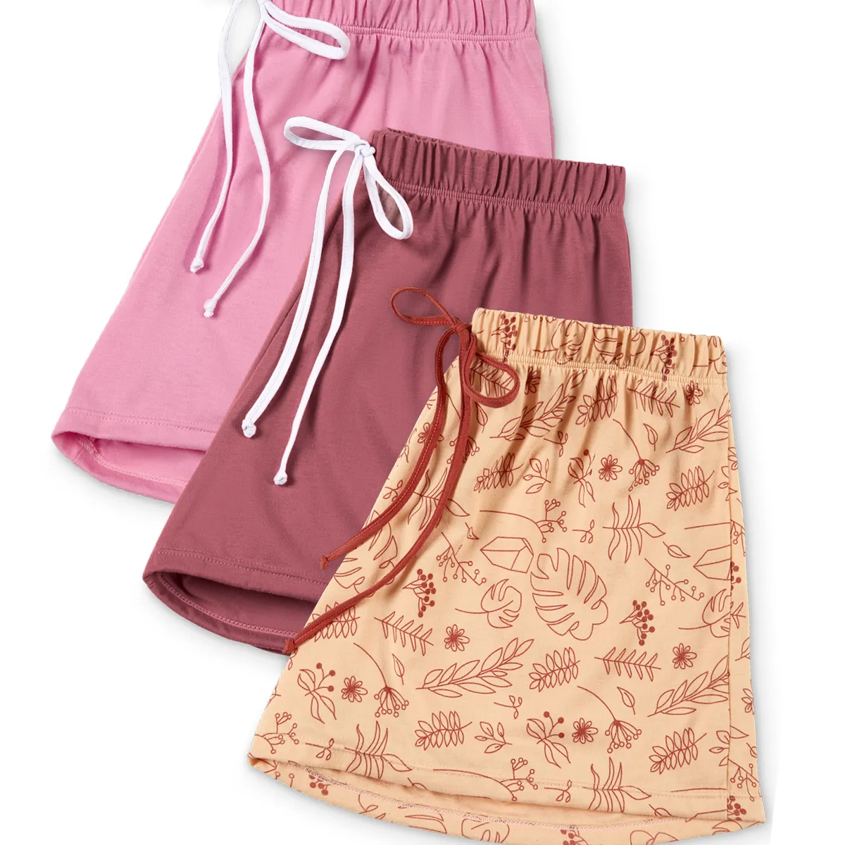 FORMAS INTIMAS - Short Paq X3 Mujer Multicolor FI 89799