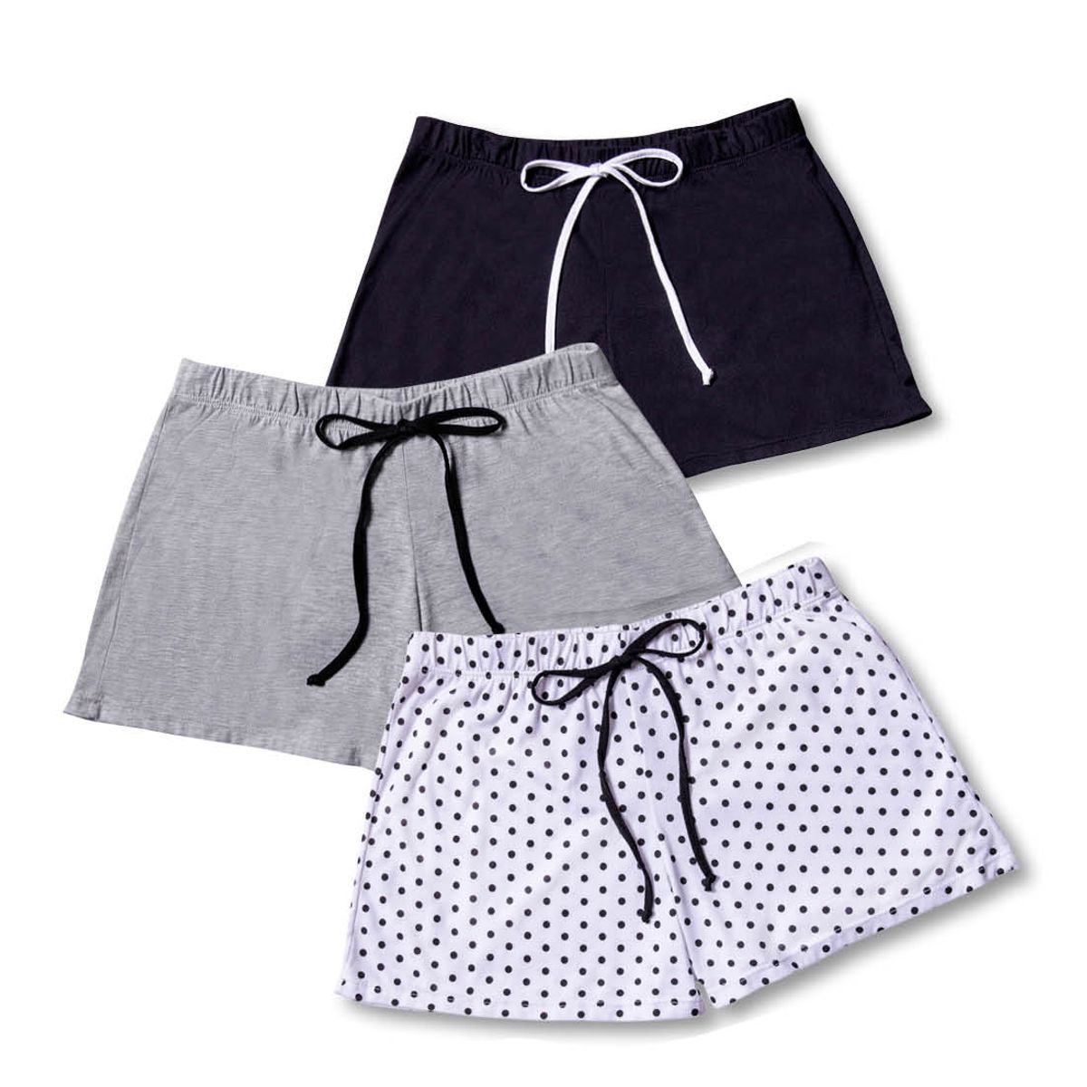 FORMAS INTIMAS - Short Paq X3 Multicolor FI 76308