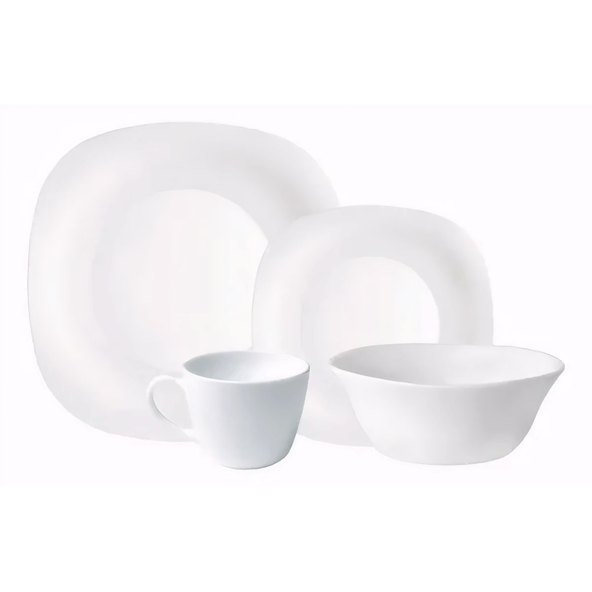 BORMIOLI ROCCO - Vajilla Parma Bormioli Rocco 16 Pzs 4 Puestos Vitrocerámica