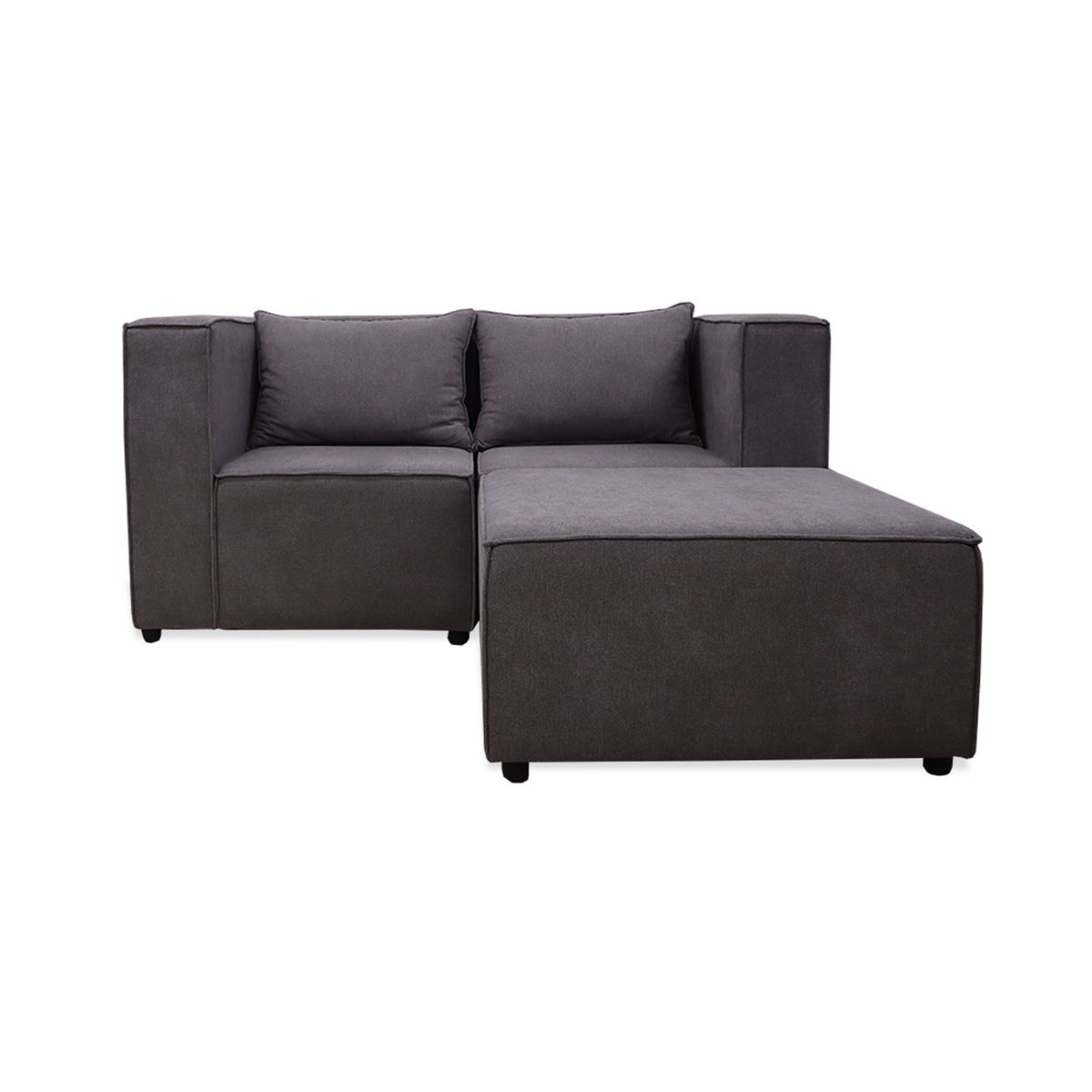 MUEBLES REM - Sala Hofer Modular Gris