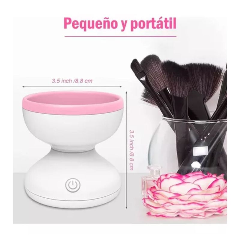 AFM - Limpiador Eléctrico De Brochas De Maquillaje Máquina Limpia
