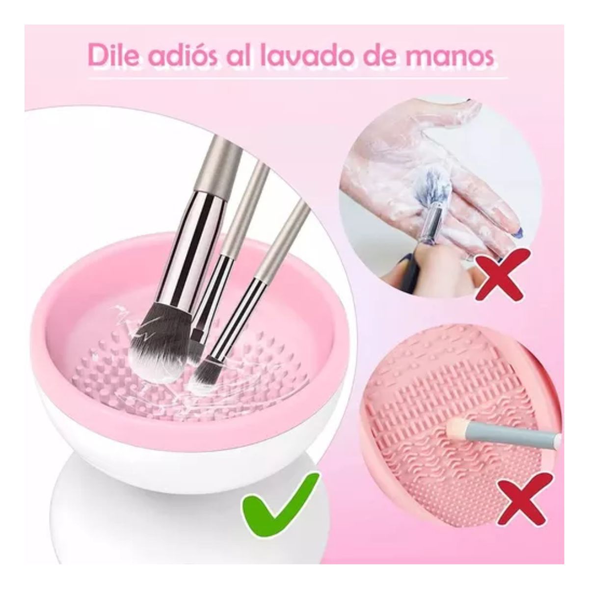 AFM - Limpiador Eléctrico De Brochas De Maquillaje Máquina Limpia