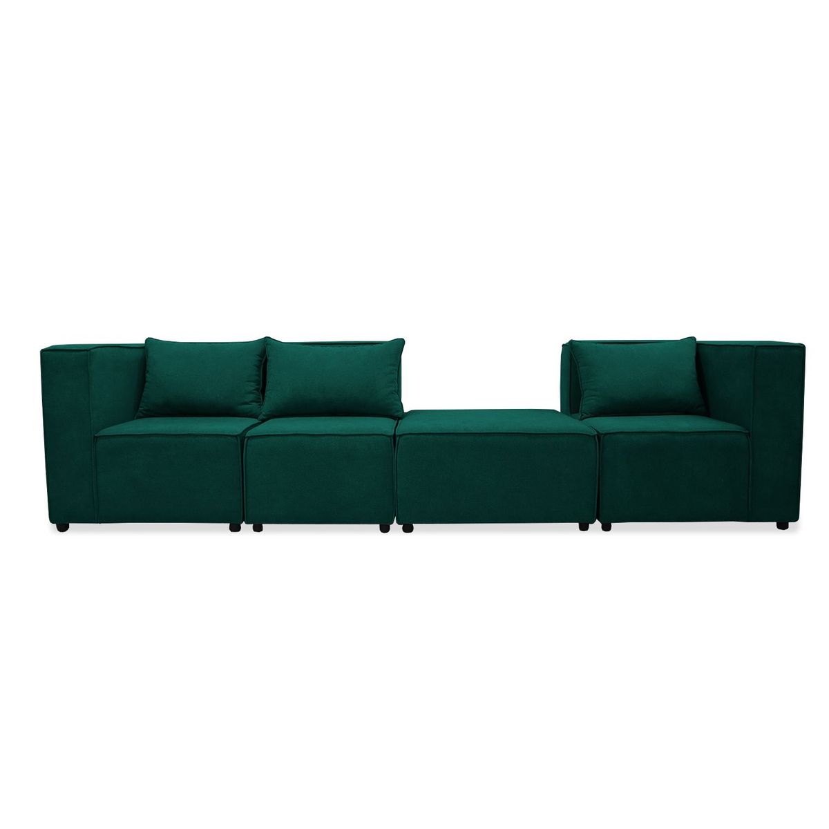 MUEBLES REM - Sala Hofer Modular Verde
